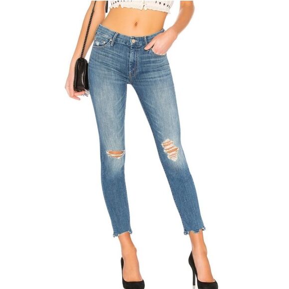 Mother Jeans Looker Ankle Chew Mums The Word Size 27 - Picture 1 of 8